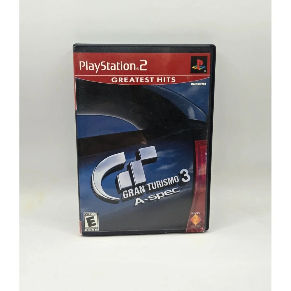 Gran Turismo 3 A-spec (Sony PlayStation 2, 2006) Complete Game w/‎ Manual